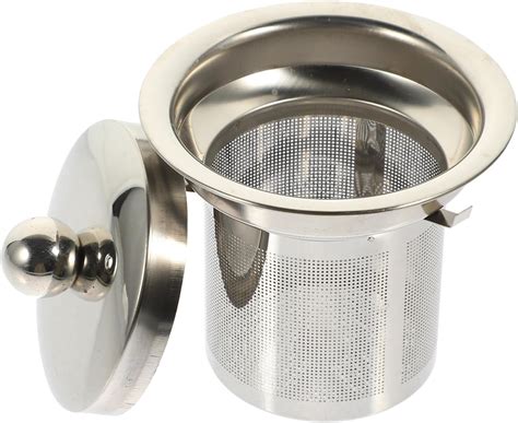 tea strainer big size|tea strainer insert large cylinder.